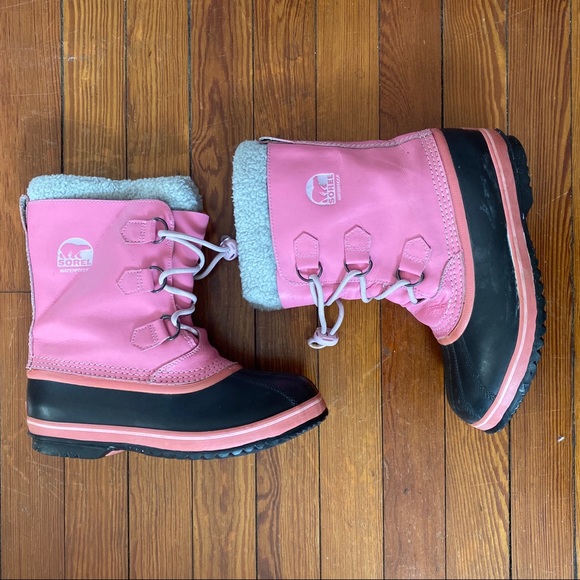 Sorel Shoes - Sorel Pink Women’s Winter Boots Size 7